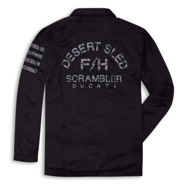 chaqueta anti-lluvia fast house desert sled scrambler