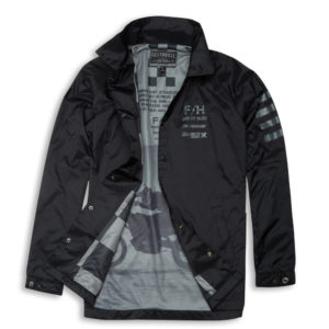 chaqueta anti-lluvia fast house desert sled scrambler - Imagen 2