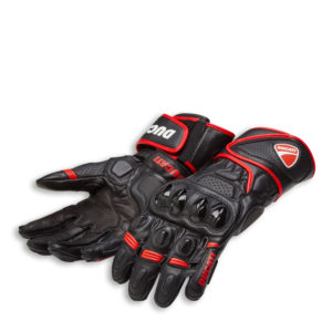 guantes speed evo c1 negro/rojo