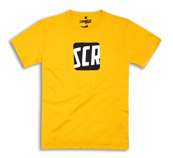 Polera Scrambler Icon Amarillo
